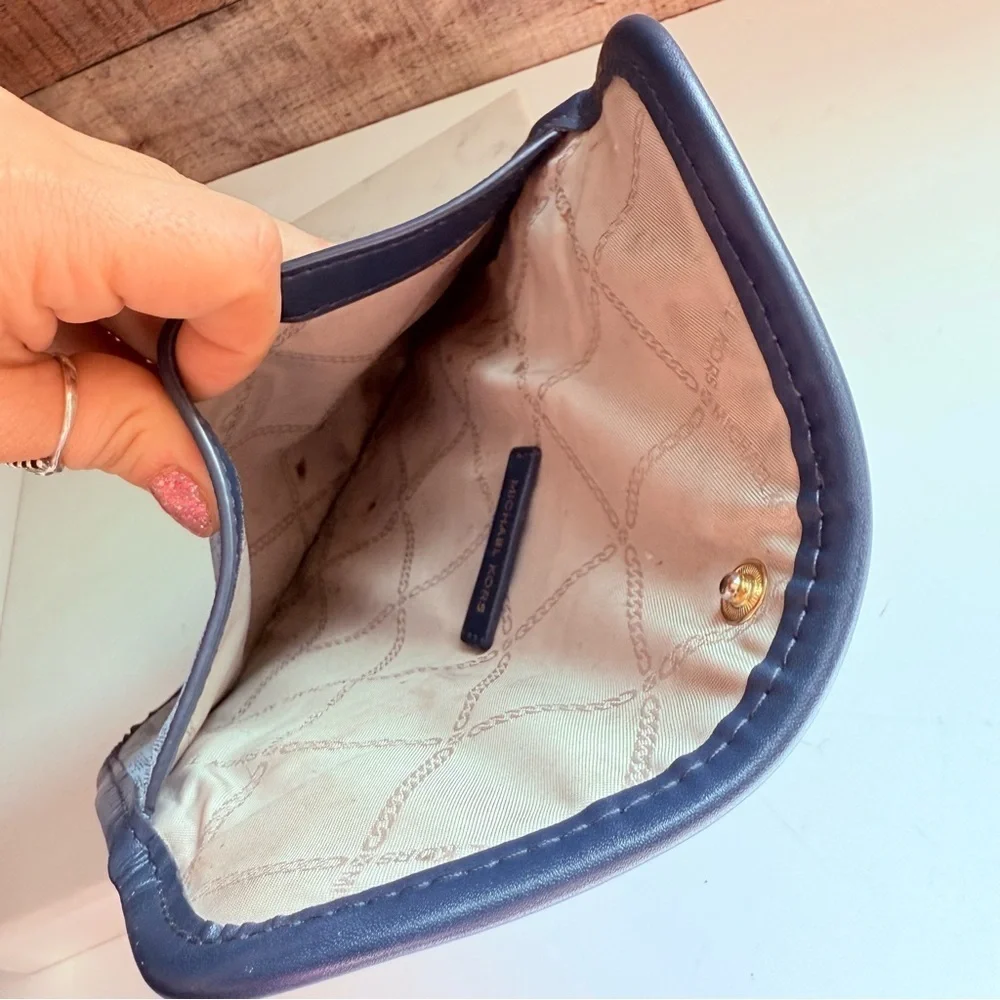 Micheal Kors Monogrammed Wristlet/Clutch